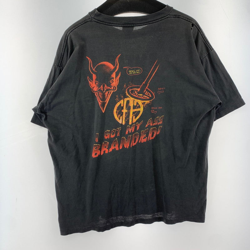 【中古品】【メンズ】 WINTERLAND PANTERA I GOT MY ASS BRANDED T-SHIRT ウィンターランド 145-250915-st-07-fuz サイズ：XL カラー：ブラック 万代Net店