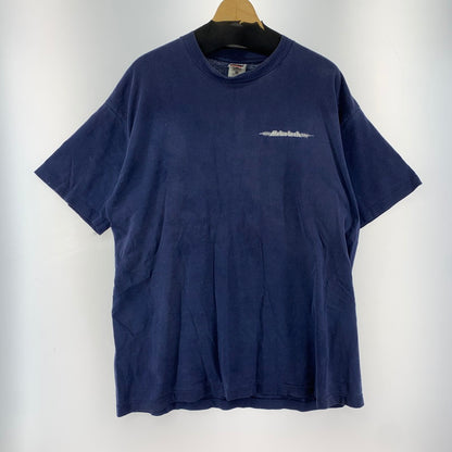 【中古品】【メンズ】 FRUIT OF THE LOOM METRO-TECH T-SHIRT フルーツ オブ ザ ルーム 145-250915-st-05-fuz サイズ：XL カラー：ネイビー 万代Net店