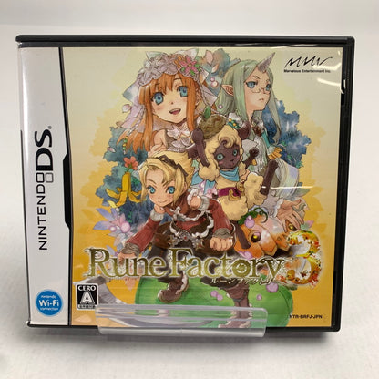 【中古品】 Nintendo DS ルーンファクトリー3 レトロゲーム 動作確認済 ※取説欠品・表紙傷みあり [CERO区分_A / 全年齢対象商品] 023-260718-io-58-fuzh 万代Net店