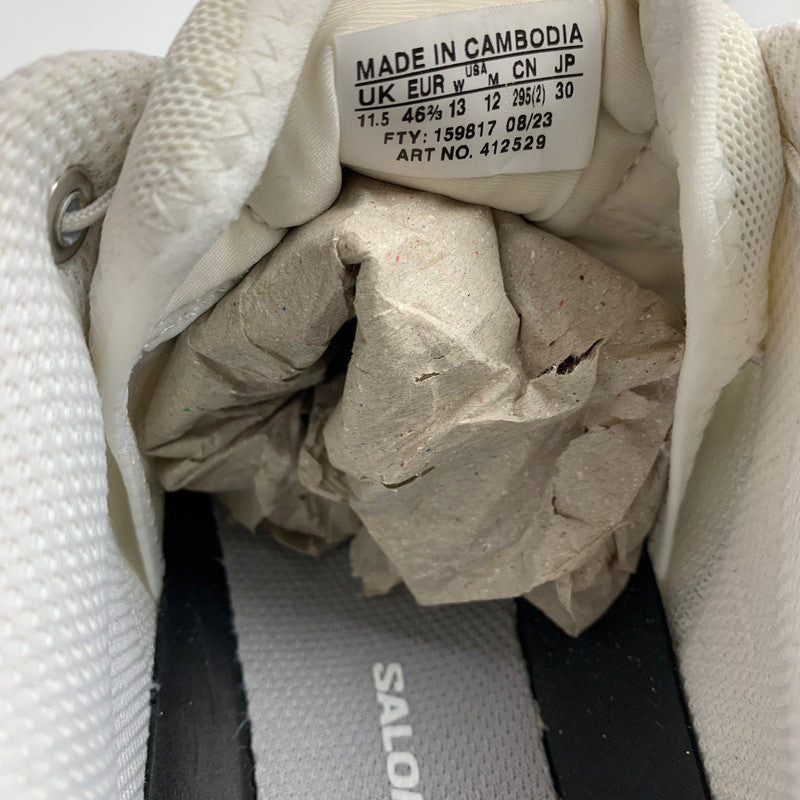 【中古品】【メンズ】 SALOMON 412529 スニーカー スニーカー 靴 サロモン 162-250918-st-30-fuz サイズ：30.0cm カラー：ホワイト 万代Net店