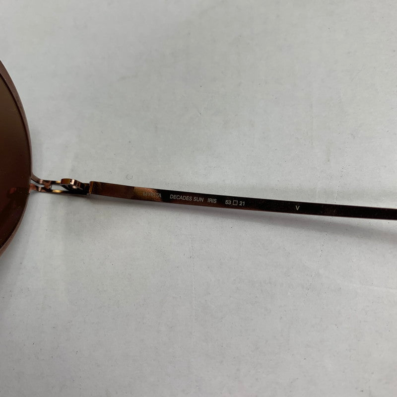 【中古品】【レディース】 MYKITA DECADES SUN IRIS サングラス マイキータ 203-250918-st-36-fuz サイズ：53-21 カラー：ブラウン 万代Net店