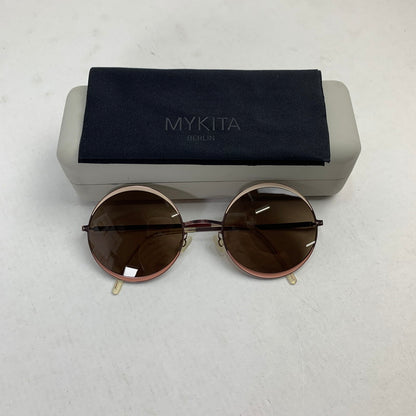 【中古品】【レディース】 MYKITA DECADES SUN IRIS サングラス マイキータ 203-250918-st-36-fuz サイズ：53-21 カラー：ブラウン 万代Net店
