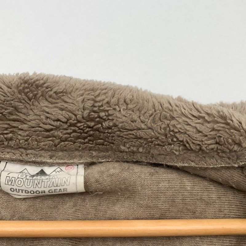 【中古品】【メンズ】 BLACK MOUNTAIN OUTDOOR GEAR FLEECE JACKET BROWN ブラックマウンテン フリースジャケット アウター ブランド 古着 ブルゾン 145-260725-gm-18-fuzh サイズ：2X カラー：ブラウン 万代Net店