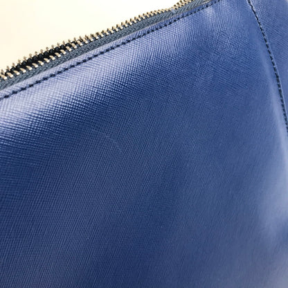 【中古品】【レディース】 NANO UNIVERSE ナノ・ユニバース クラッチバッグ BLUE サファイアーノレザー カバン バッグ かばん 鞄 ※ほつれ・スレあり 188-260711-io-66-fuzh 万代Net店