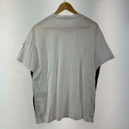 【中古品】【メンズ】 MONCLER E10918000900 SIDE ZIP SS TEE モンクレール 141-250920-st-02-fuz サイズ：XL カラー：ホワイト 万代Net店