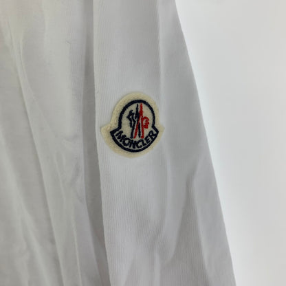 【中古品】【メンズ】 MONCLER E10918000900 SIDE ZIP SS TEE モンクレール 141-250920-st-02-fuz サイズ：XL カラー：ホワイト 万代Net店