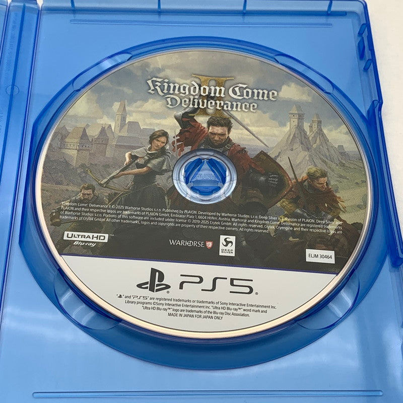 【中古美品】 キングダムカム・デリバランス Ⅱ - PS5ソフト [CERO区分_Z / 18歳以上対象] 026-260602-ky-08-fuz 万代Net店