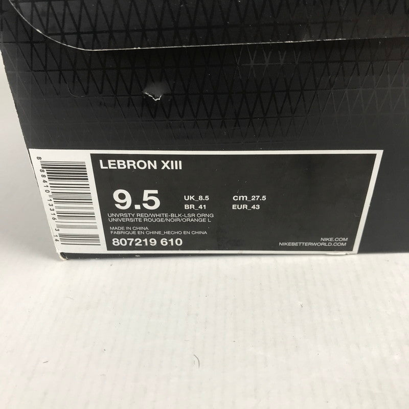 【中古品】【メンズ】 NIKE ナイキ 807219-610 LEBRON XIII EP スニーカー 靴 メンズ 27.5cm 160-260131-ks-04-fuz 万代Net店