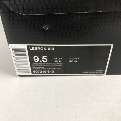 【中古品】【メンズ】 NIKE ナイキ 807219-610 LEBRON XIII EP スニーカー 靴 メンズ 27.5cm 160-260131-ks-04-fuz 万代Net店