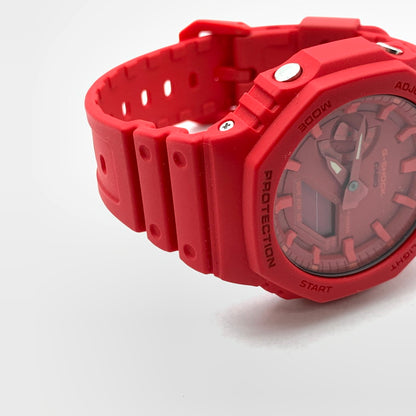 【現状渡し品】【メンズ】 G-SHOCK ジーショック GA-2100-4AJF 2100 SERIES アナデジ クォーツ腕時計 ※電池切れ 196-260425-gm-30-fuz カラー：レッド 万代Net店