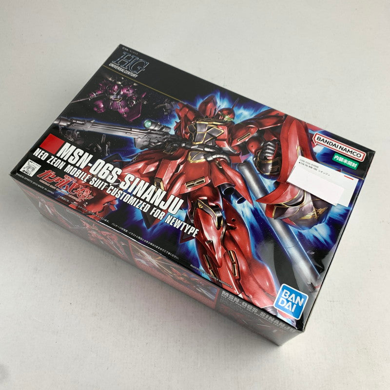 【中古美品】 内装未開封 HG MSN-06S シナンジュ ガンダム ガンプラ プラモデル プラモ 058-260820-io-74-fuzh 万代Net店