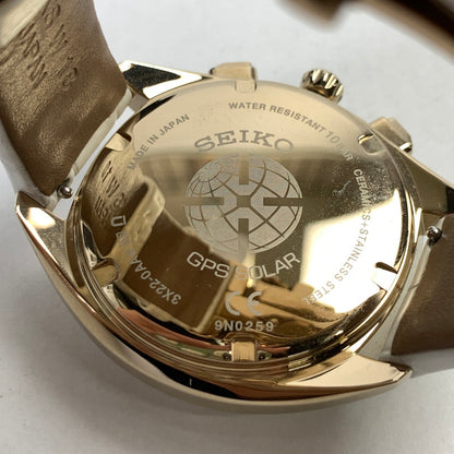 【中古品】【メンズ】 SEIKO STXD002 SATRON ソーラー腕時計 時計 セイコー 197-250923-st-12-fuz カラー：ホワイト 万代Net店