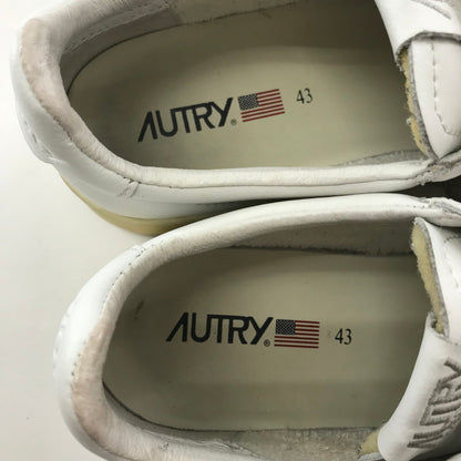 【中古品】【メンズ】 AUTRY AULM オートリー スニーカー 靴 163-250925-ky-03-fuz サイズ：US43 カラー：ホワイト 万代Net店