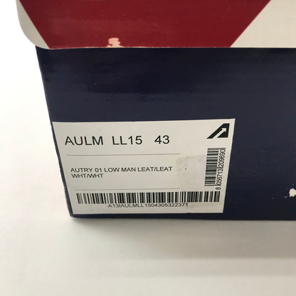 【中古品】【メンズ】 AUTRY AULM オートリー スニーカー 靴 163-250925-ky-03-fuz サイズ：US43 カラー：ホワイト 万代Net店