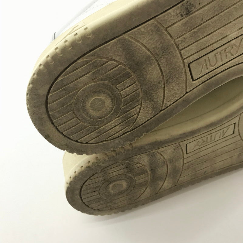 【中古品】【メンズ】 AUTRY AULM オートリー スニーカー 靴 163-250925-ky-03-fuz サイズ：US43 カラー：ホワイト 万代Net店