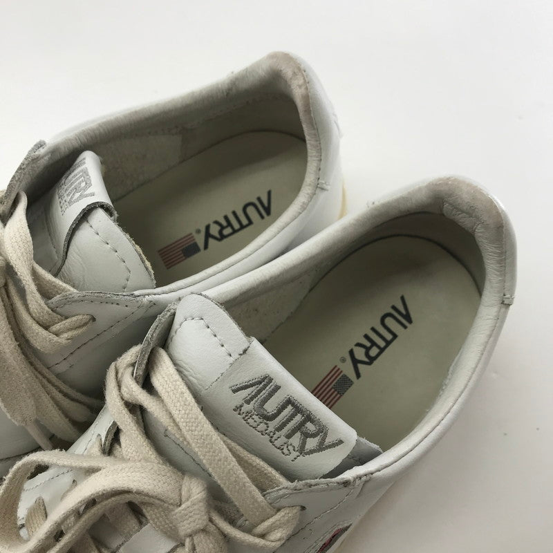 【中古品】【メンズ】 AUTRY AULM オートリー スニーカー 靴 163-250925-ky-03-fuz サイズ：US43 カラー：ホワイト 万代Net店