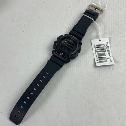 【中古美品】【メンズ/レディース】 G-SHOCK ジーショック DW-9052GBX-1A4DR 腕時計 時計 ブラック×ピンクゴールド クオーツ ケース・箱付き おしゃれ 196-260202-io-03-fuz 万代Net店