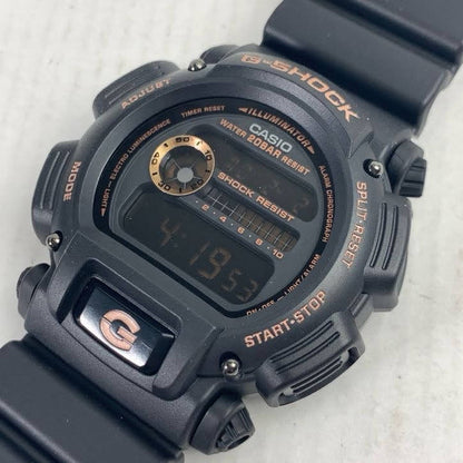 【中古美品】【メンズ/レディース】 G-SHOCK ジーショック DW-9052GBX-1A4DR 腕時計 時計 ブラック×ピンクゴールド クオーツ ケース・箱付き おしゃれ 196-260202-io-03-fuz 万代Net店