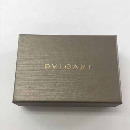【中古品】【メンズ/レディース】 BVLGARI ブルガリ ロゴリング コインケース 財布 181-250925-ky-08-fuz カラー：ネイビー 万代Net店
