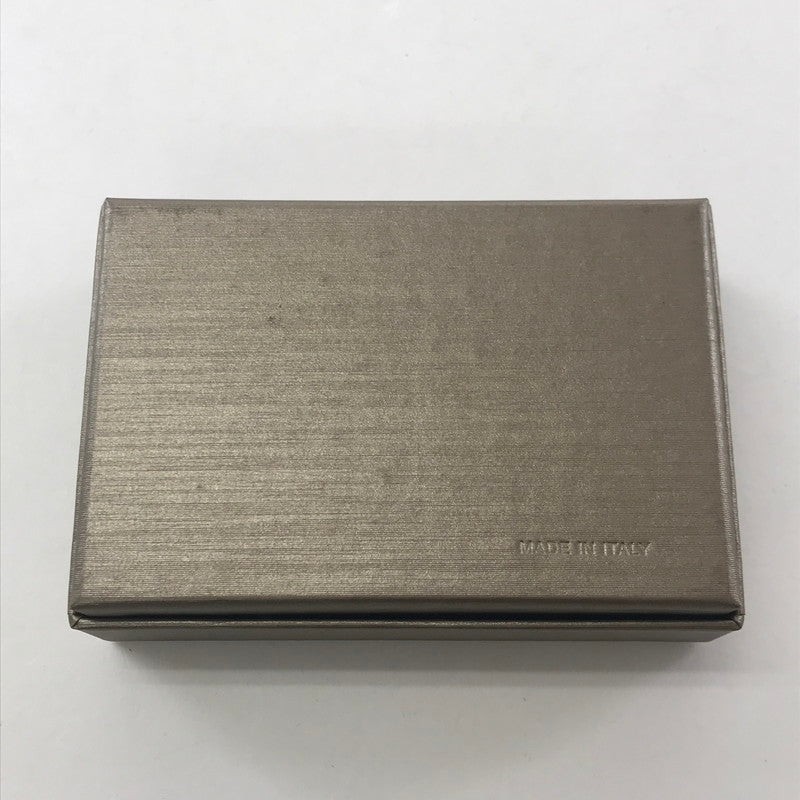 【中古品】【メンズ/レディース】 BVLGARI ブルガリ ロゴリング コインケース 財布 181-250925-ky-08-fuz カラー：ネイビー 万代Net店