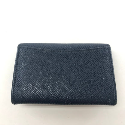 【中古品】【メンズ/レディース】 BVLGARI ブルガリ ロゴリング コインケース 財布 181-250925-ky-08-fuz カラー：ネイビー 万代Net店