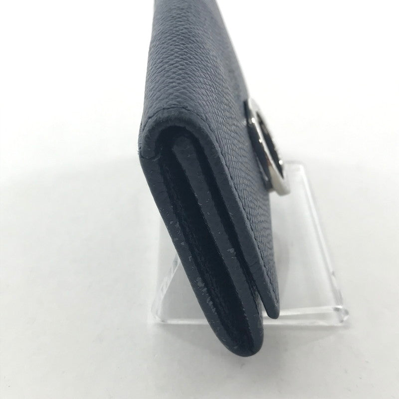 【中古品】【メンズ/レディース】 BVLGARI ブルガリ ロゴリング コインケース 財布 181-250925-ky-08-fuz カラー：ネイビー 万代Net店