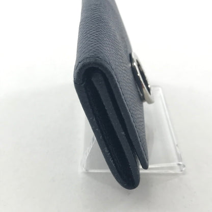 【中古品】【メンズ/レディース】 BVLGARI ブルガリ ロゴリング コインケース 財布 181-250925-ky-08-fuz カラー：ネイビー 万代Net店