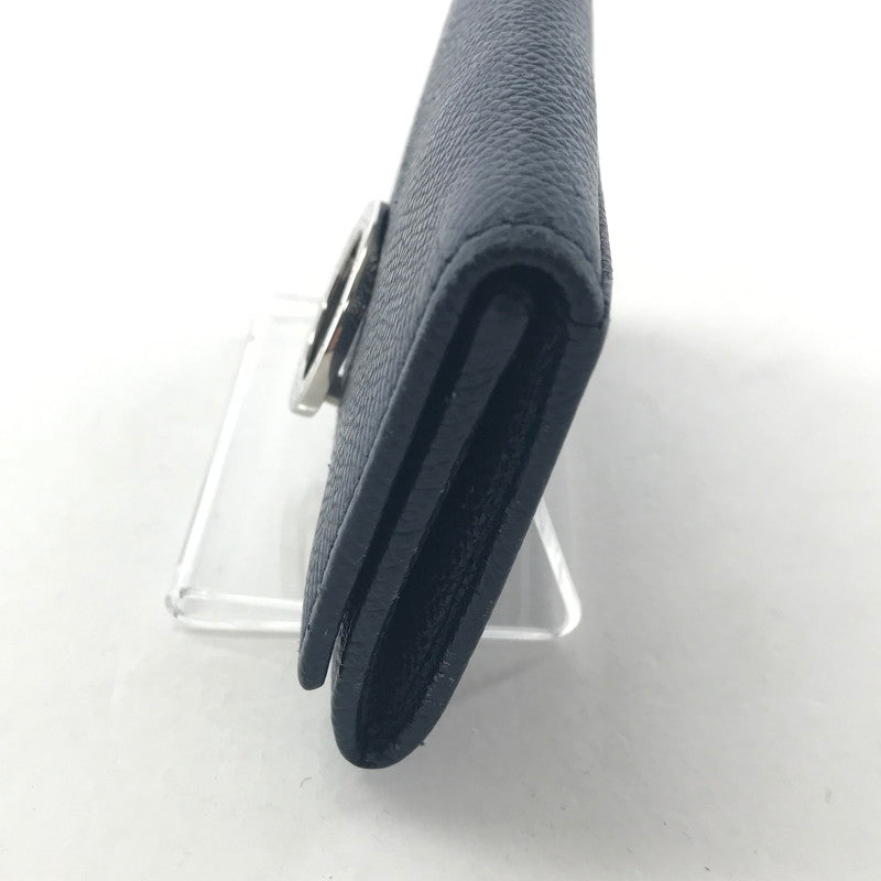 【中古品】【メンズ/レディース】 BVLGARI ブルガリ ロゴリング コインケース 財布 181-250925-ky-08-fuz カラー：ネイビー 万代Net店