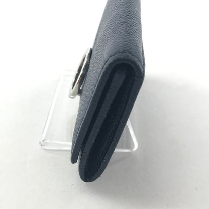 【中古品】【メンズ/レディース】 BVLGARI ブルガリ ロゴリング コインケース 財布 181-250925-ky-08-fuz カラー：ネイビー 万代Net店