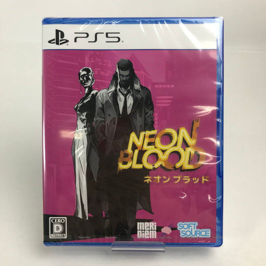 【中古美品】 未使用 未開封 PlayStation5 PS5 プレイステーション5 プレステ5 ソフト Neon Blood ネオン ブラッド [CERO区分_D / 17歳以上対象] 026-251107-mh-58-fuz 万代Net店