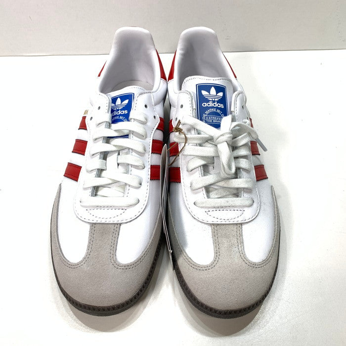 【中古美品】【メンズ】 adidas アディダス IG1025 SAMBA OG サンバ OG シューズ 靴 スニーカー 161-250927-gm-24-fuz サイズ：28.5cm カラー：ホワイト レッド 万代Net店