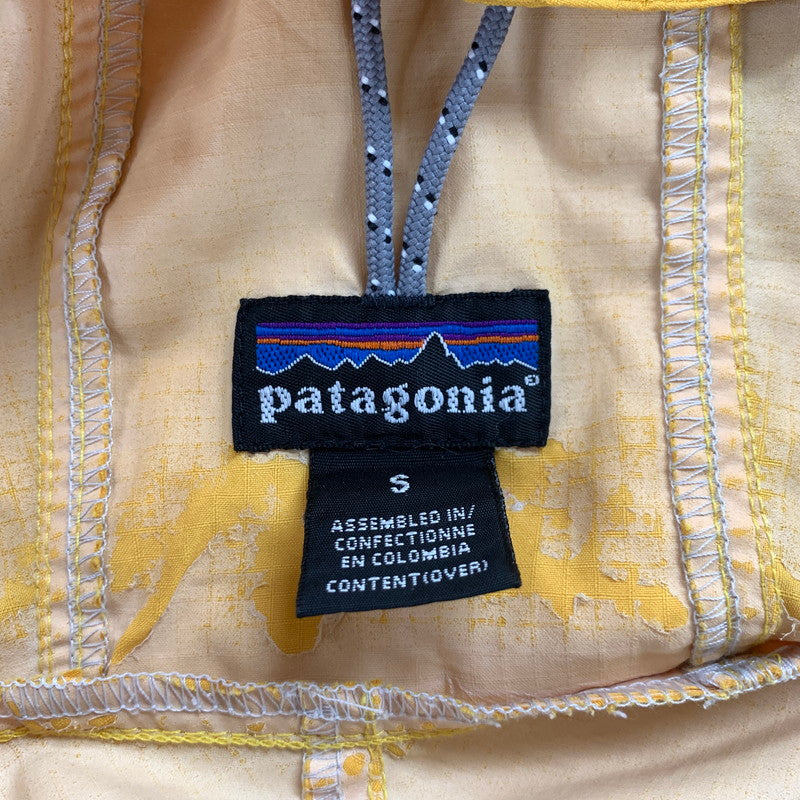 【中古品】【メンズ】 PATAGONIA パタゴニア 83113 PNEUMATIC PULLOVER ニューマティック プルオーバー マウンテン パーカー ジャケット コート アウター 古着 144-260306-mh-07-fuz サイズ：S カラー：イエロー パープル 万代Net店