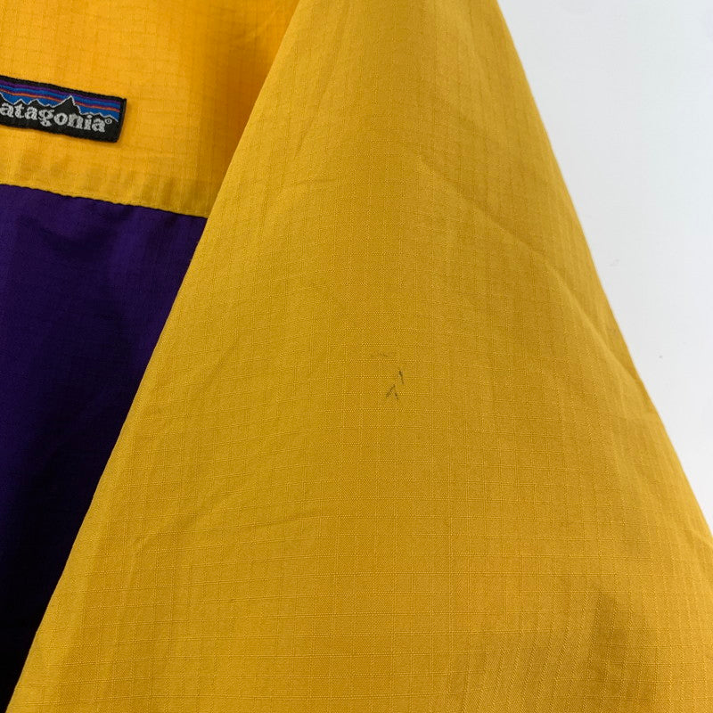 【中古品】【メンズ】 PATAGONIA パタゴニア 83113 PNEUMATIC PULLOVER ニューマティック プルオーバー マウンテン パーカー ジャケット コート アウター 古着 144-260306-mh-07-fuz サイズ：S カラー：イエロー パープル 万代Net店