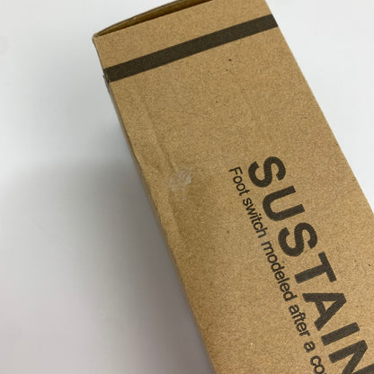 【現状渡し品】 サスティンペダル 補助ペダル SUSTAIN PEDAL 電子ピアノ 動作未確認品 ※本体にサビやキズ・外箱に傷みあり 113-261024-io-20-fuz 万代Net店