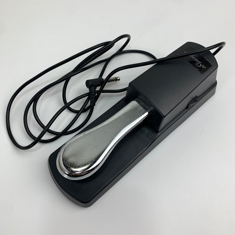 【現状渡し品】 サスティンペダル 補助ペダル SUSTAIN PEDAL 電子ピアノ 動作未確認品 ※本体にサビやキズ・外箱に傷みあり 113-261024-io-20-fuz 万代Net店