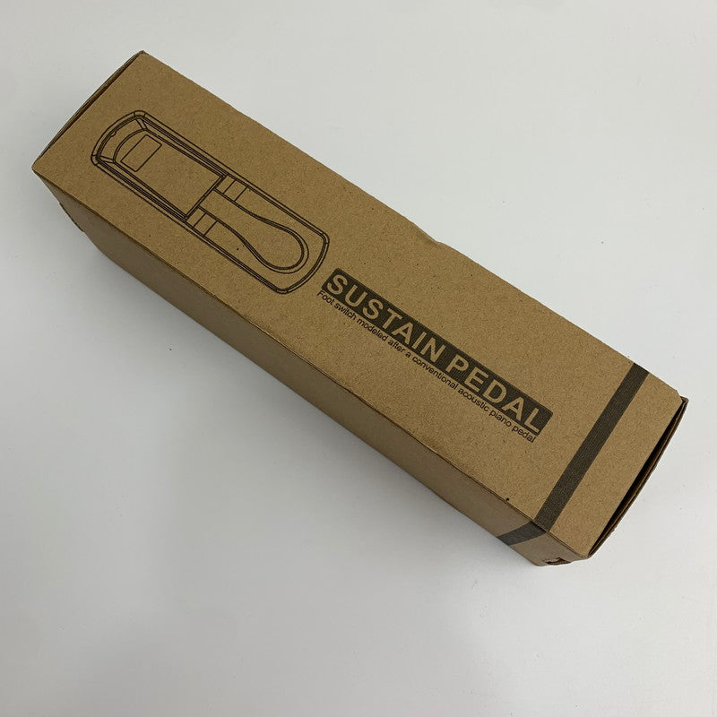 【現状渡し品】 サスティンペダル 補助ペダル SUSTAIN PEDAL 電子ピアノ 動作未確認品 ※本体にサビやキズ・外箱に傷みあり 113-261024-io-20-fuz 万代Net店