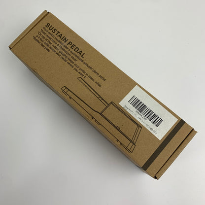 【現状渡し品】 サスティンペダル 補助ペダル SUSTAIN PEDAL 電子ピアノ 動作未確認品 ※本体にサビやキズ・外箱に傷みあり 113-261024-io-20-fuz 万代Net店