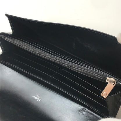 【中古品】【レディース】 CARTIER カルティエ ラブコレクション ロングウォレット 長財布 財布 181-251003-mh-01-fuz カラー：ブラック 万代Net店