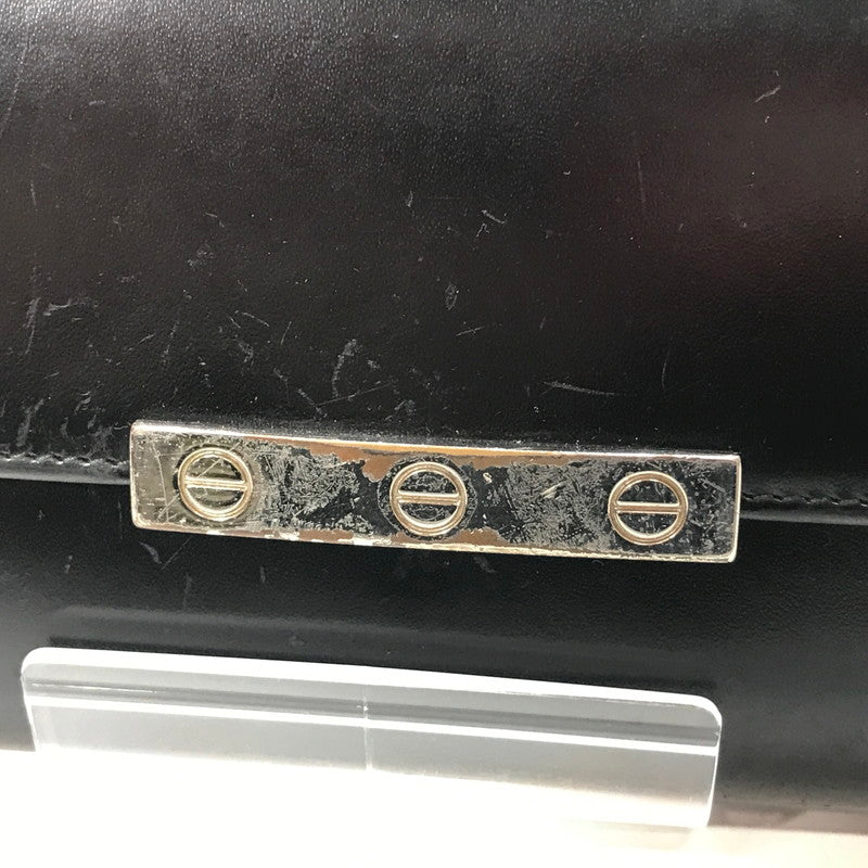 【中古品】【レディース】 CARTIER カルティエ ラブコレクション ロングウォレット 長財布 財布 181-251003-mh-01-fuz カラー：ブラック 万代Net店