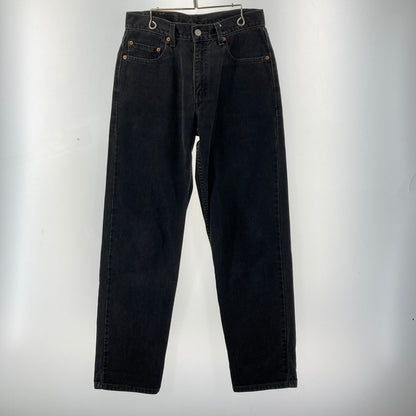 【中古品】【メンズ】 LEVI'S リーバイス 550 ブラック デニム パンツ ジーンズ ボトムス 古着 156-260114-mh-55-fuz サイズ：W30 カラー：ブラック 万代Net店