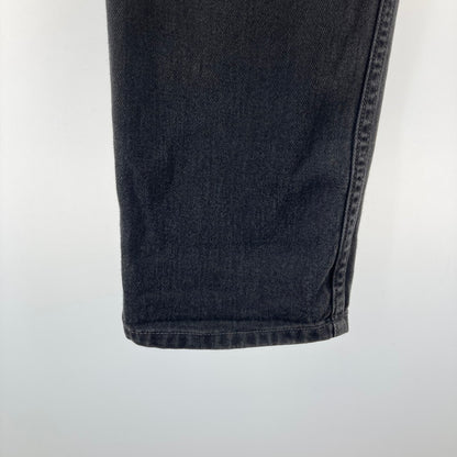 【中古品】【メンズ】 LEVI'S リーバイス 550 ブラック デニム パンツ ジーンズ ボトムス 古着 156-260114-mh-55-fuz サイズ：W30 カラー：ブラック 万代Net店