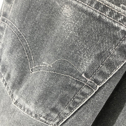 【中古品】【メンズ】 LEVI'S リーバイス 550 ブラック デニム パンツ ジーンズ ボトムス 古着 156-260114-mh-55-fuz サイズ：W30 カラー：ブラック 万代Net店