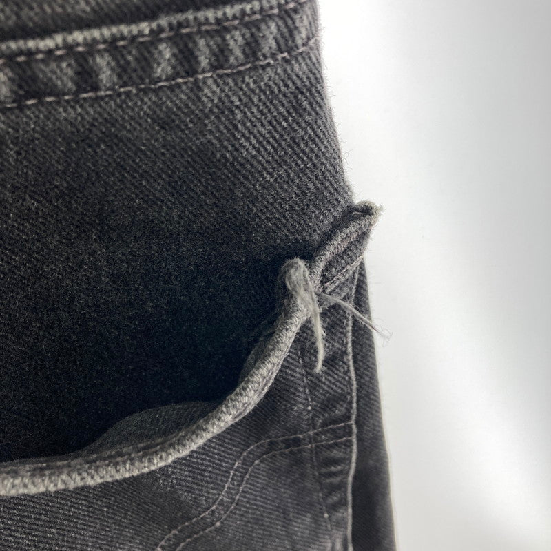 【中古品】【メンズ】 LEVI'S リーバイス 550 ブラック デニム パンツ ジーンズ ボトムス 古着 156-260114-mh-55-fuz サイズ：W30 カラー：ブラック 万代Net店