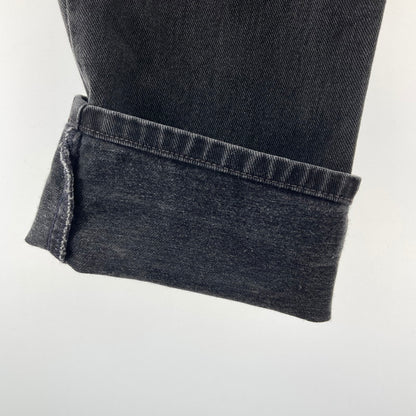 【中古品】【メンズ】 LEVI'S リーバイス 550 ブラック デニム パンツ ジーンズ ボトムス 古着 156-260114-mh-55-fuz サイズ：W30 カラー：ブラック 万代Net店