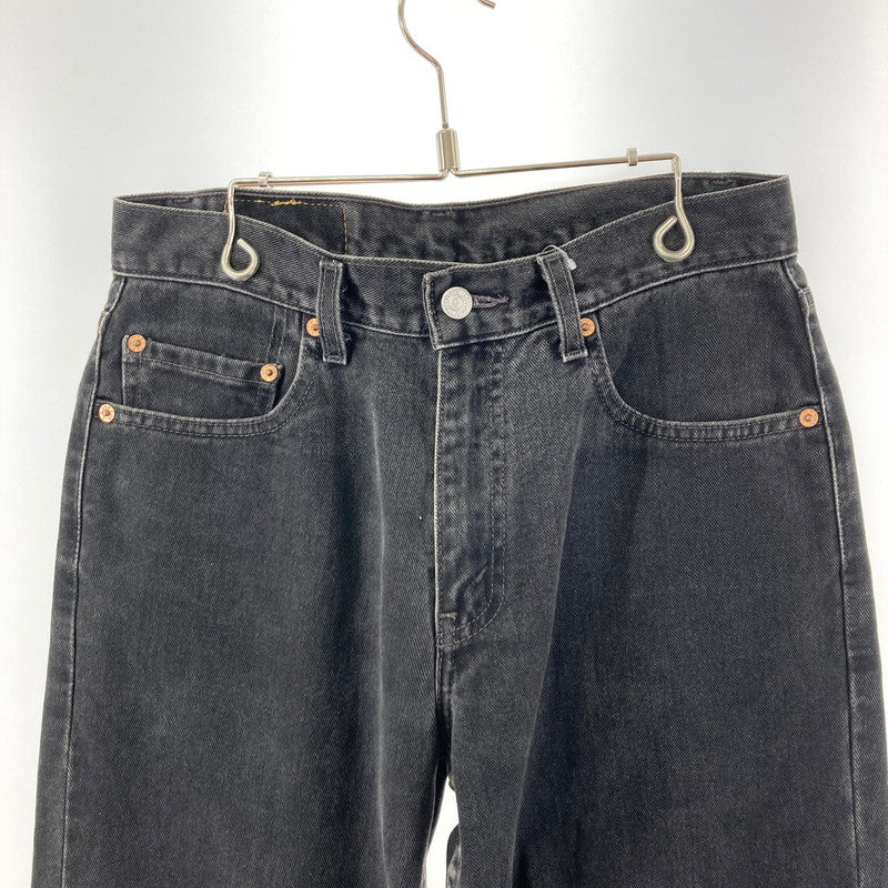 【中古品】【メンズ】 LEVI'S リーバイス 550 ブラック デニム パンツ ジーンズ ボトムス 古着 156-260114-mh-55-fuz サイズ：W30 カラー：ブラック 万代Net店