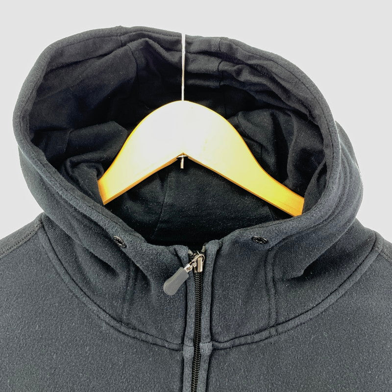 【中古品】【メンズ】 HUNTING WORLD ハンティングワールド ZIP UP HOODIE ジップフーディー パーカー 141-260111-nm-08-fuz サイズ：L カラー：ブラック（グレー系） 万代Net店