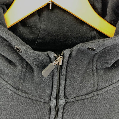 【中古品】【メンズ】 HUNTING WORLD ハンティングワールド ZIP UP HOODIE ジップフーディー パーカー 141-260111-nm-08-fuz サイズ：L カラー：ブラック（グレー系） 万代Net店