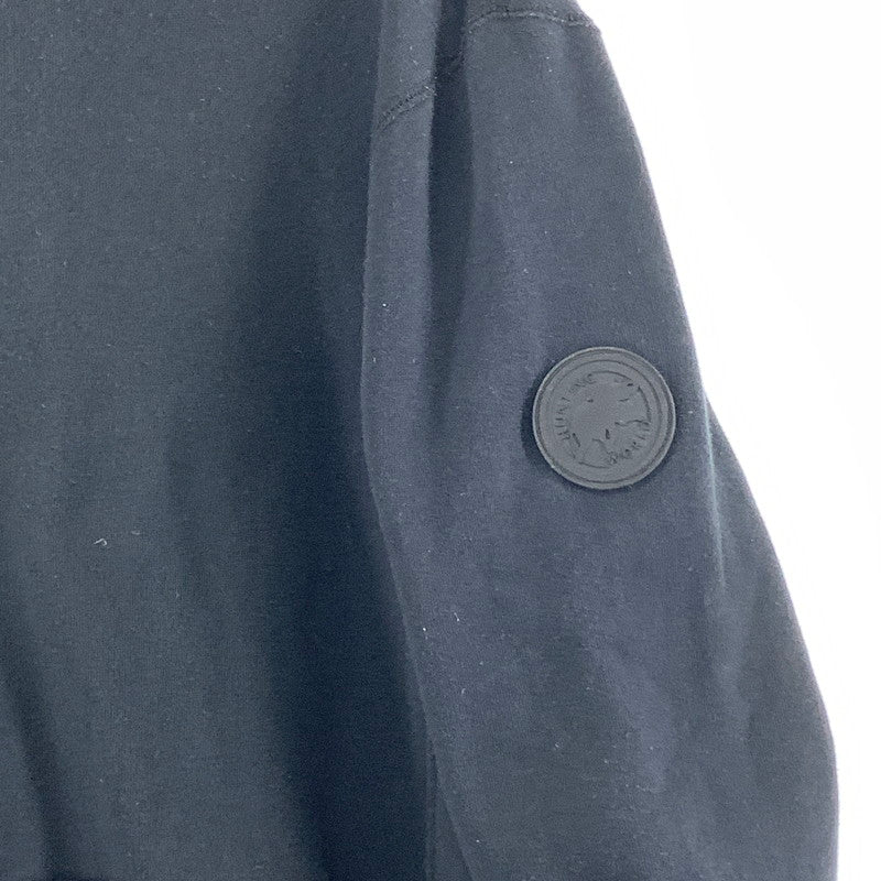 【中古品】【メンズ】 HUNTING WORLD ハンティングワールド ZIP UP HOODIE ジップフーディー パーカー 141-260111-nm-08-fuz サイズ：L カラー：ブラック（グレー系） 万代Net店