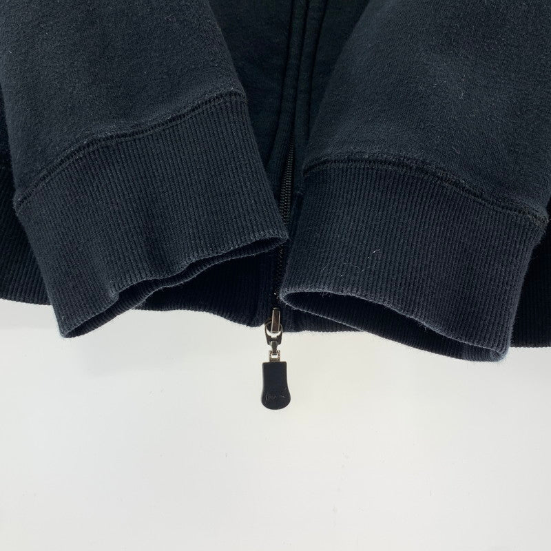 【中古品】【メンズ】 HUNTING WORLD ハンティングワールド ZIP UP HOODIE ジップフーディー パーカー 141-260111-nm-08-fuz サイズ：L カラー：ブラック（グレー系） 万代Net店