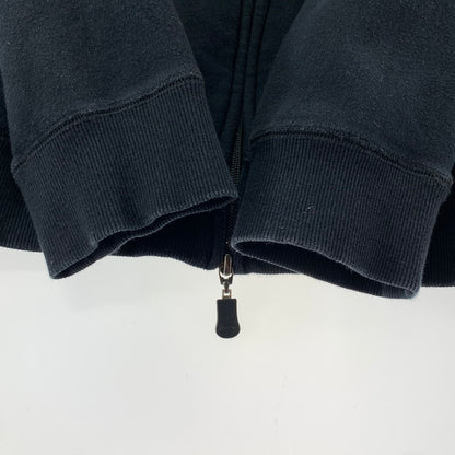 【中古品】【メンズ】 HUNTING WORLD ハンティングワールド ZIP UP HOODIE ジップフーディー パーカー 141-260111-nm-08-fuz サイズ：L カラー：ブラック（グレー系） 万代Net店